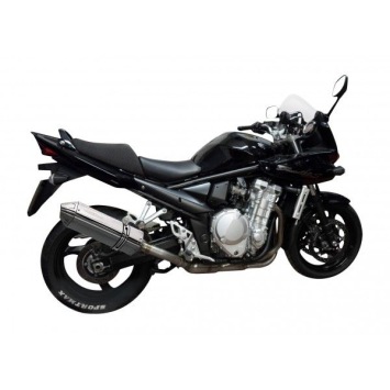 Delkevic volledig systeem Tri-Oval RVS 320mm zonder e-keur - GSF1250 BANDIT (2007-2014)
