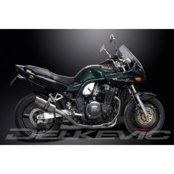 Delkevic volledig systeem Round RVS 200mm zonder e-keur - GSF600 BANDIT (1995-2005)