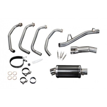 Delkevic volledig systeem Oval Carbon 225mm zonder e-keur - GSF600 BANDIT (1995-2005)