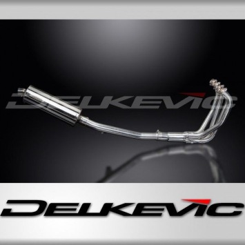 Delkevic volledig systeem Oval RVS 350mm zonder e-keur - GSF600 BANDIT (1995-2005)