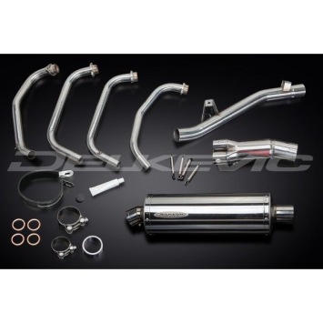 Delkevic volledig systeem Oval RVS 350mm zonder e-keur - GSF600 BANDIT (1995-2005)