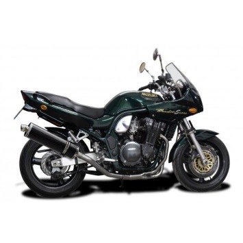 Delkevic volledig systeem Oval Carbon 450mm zonder e-keur - GSF600 BANDIT (1995-2005)