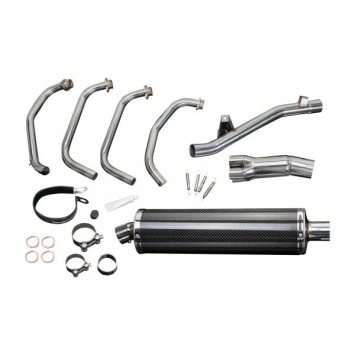 Delkevic volledig systeem Oval Carbon 450mm zonder e-keur - GSF600 BANDIT (1995-2005)