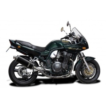 Delkevic volledig systeem Oval Carbon 350mm zonder e-keur - GSF600 BANDIT (1995-2005)