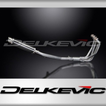 Delkevic volledig systeem Round Carbon 350mm zonder e-keur - GSF600 BANDIT (1995-2005)