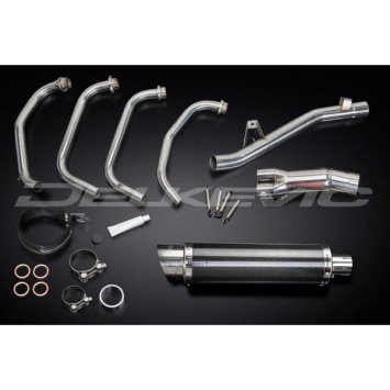 Delkevic volledig systeem Round Carbon 350mm zonder e-keur - GSF600 BANDIT (1995-2005)