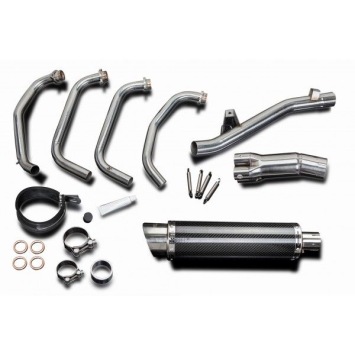 Delkevic volledig systeem Round Carbon 350mm zonder e-keur - GSF600 BANDIT (1995-2005)