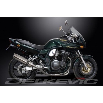 Delkevic volledig systeem Round RVS 350mm zonder e-keur - GSF600 BANDIT (1995-2005)