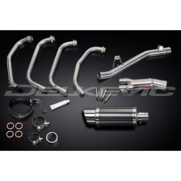 Delkevic volledig systeem Round Carbon 200mm zonder e-keur - GSF650 BANDIT (2005-2007)