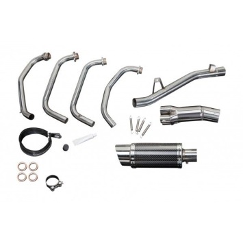 Delkevic volledig systeem Round Carbon 200mm zonder e-keur - GSF650 BANDIT (2005-2007)