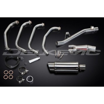 Delkevic volledig systeem Round RVS 200mm zonder e-keur - GSF650 BANDIT (2005-2007)