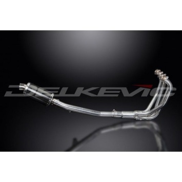 Delkevic volledig systeem Oval Carbon 225mm zonder e-keur - GSF650 BANDIT (2005-2007)