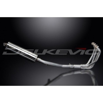 Delkevic volledig systeem Oval RVS 450mm zonder e-keur - GSF650 BANDIT (2005-2007)