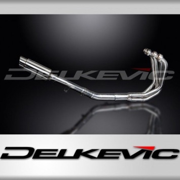 Delkevic volledig systeem Round RVS 200mm zonder e-keur - GSF650 BANDIT (2007-2014)
