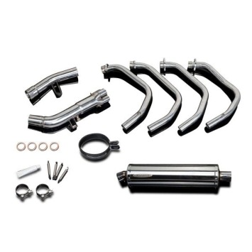 Delkevic volledig systeem Oval RVS 450mm zonder e-keur - GSF650 BANDIT (2007-2014)