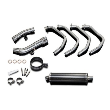 Delkevic volledig systeem Oval Carbon 450mm zonder e-keur - GSF650 BANDIT (2007-2014)