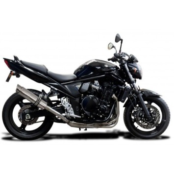 Delkevic volledig systeem Round RVS 350mm zonder e-keur - GSF650 BANDIT (2007-2014)