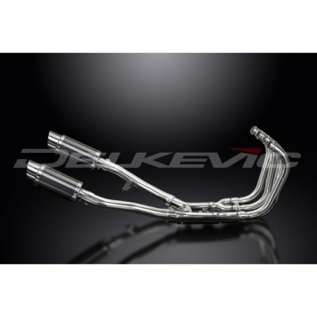 Delkevic volledig systeem Round Carbon 200mm zonder e-keur - GSX1400 (2001-2004)