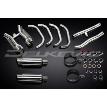 Delkevic volledig systeem Round RVS 200mm zonder e-keur - GSX1400 (2001-2004)
