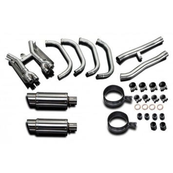 Delkevic volledig systeem Round RVS 200mm zonder e-keur - GSX1400 (2001-2004)