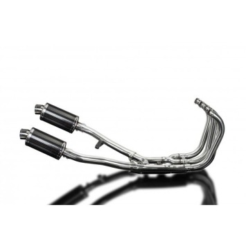 Delkevic volledig systeem Oval Carbon 225mm zonder e-keur - GSX1400 (2001-2004)