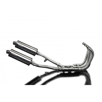 Delkevic volledig systeem Oval RVS 350mm zonder e-keur - GSX1400 (2001-2004)