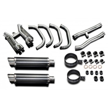 Delkevic volledig systeem Round Carbon 350mm zonder e-keur - GSX1400 (2001-2004)