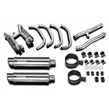 Delkevic volledig systeem Round RVS 350mm zonder e-keur - GSX1400 (2001-2004)