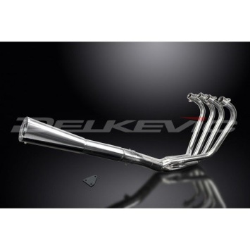 Delkevic volledig systeem Megaphone RVS 550mm zonder e-keur - GS1000 S/E (1978-1980)