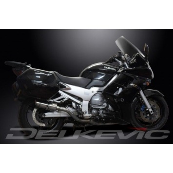 Delkevic slip-on kit Round RVS 200mm zonder e-keur - FJR1300 (2000-2005)