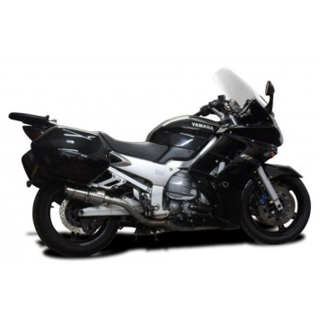 Delkevic slip-on kit Round RVS 200mm zonder e-keur - FJR1300 (2000-2005)