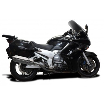 Delkevic slip-on kit Tri-Oval RVS 320mm zonder e-keur - FJR1300 (2000-2005)