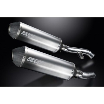 Delkevic slip-on kit X-Oval Titanium 343mm zonder e-keur - FJR1300 (2006-2020)