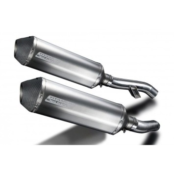 Delkevic slip-on kit X-Oval Titanium 343mm zonder e-keur - FJR1300 (2006-2020)