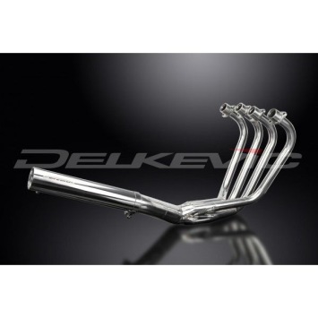 Delkevic volledig systeem Short Straight RVS 350mm zonder e-keur - GS1100G (1982-1984)