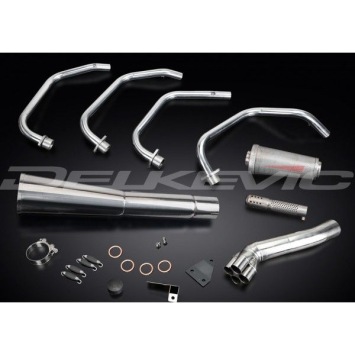 Delkevic volledig systeem Megaphone RVS 550mm zonder e-keur - GS1100GLZ (1982-1983)