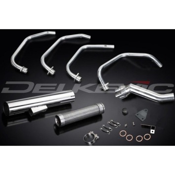 Delkevic volledig systeem Short Straight RVS 350mm zonder e-keur - GS1100GLZ (1982-1983)