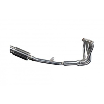 Delkevic volledig systeem Round Carbon 200mm zonder e-keur - CBR1100XX BLACKBIRD (1996-2009)