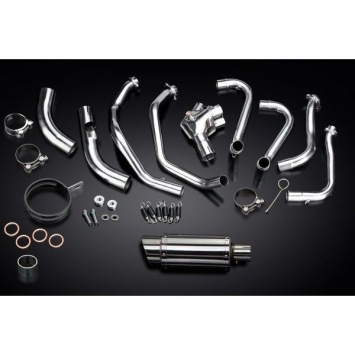 Delkevic volledig systeem Round RVS 200mm zonder e-keur - VFR800F 14-19 VFR800X 15-7