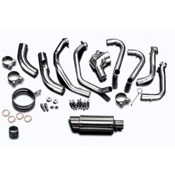 Delkevic volledig systeem Round RVS 200mm zonder e-keur - VFR800F 14-19 VFR800X 15-7