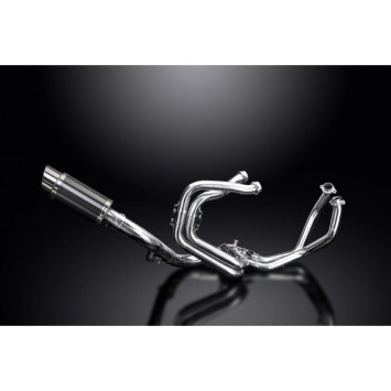 Delkevic volledig systeem Round Carbon 200mm zonder e-keur - VFR800F 14-19 VFR800X 15-6