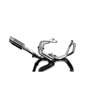 Delkevic volledig systeem Round Carbon 200mm zonder e-keur - VFR800F 14-19 VFR800X 15-6