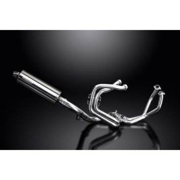 Delkevic volledig systeem Oval RVS 350mm zonder e-keur - VFR800F 14-19 VFR800X 15-9