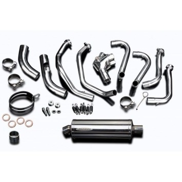 Delkevic volledig systeem Oval RVS 350mm zonder e-keur - VFR800F 14-19 VFR800X 15-9