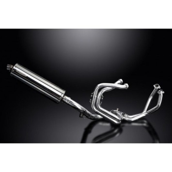 Delkevic volledig systeem Oval RVS 450mm zonder e-keur - VFR800F 14-19 VFR800X 15-11