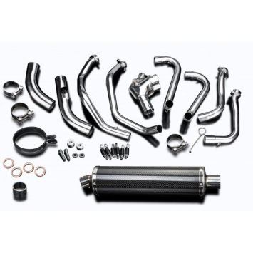 Delkevic volledig systeem Oval Carbon 450mm zonder e-keur - VFR800F 14-19 VFR800X 15-12