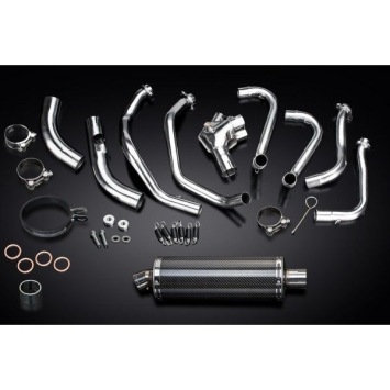 Delkevic volledig systeem Oval Carbon 350mm - VFR800F 14-19 VFR800X 15-13