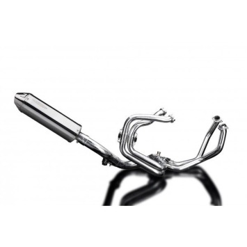 Delkevic volledig systeem Tri-Oval RVS 320mm zonder e-keur - VFR800F 14-19 VFR800X 15-15