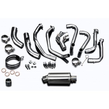 Delkevic volledig systeem Oval RVS 225mm zonder e-keur - VFR800F 14-19 VFR800X 15-16