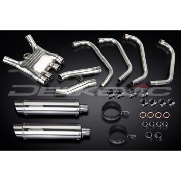 Delkevic volledig systeem Round RVS 350mm zonder e-keur - FJ1200 (1TX) (1986-1987)